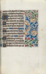 Rouen Kullanım Saatleri Kitabı: fol. 65r, c. 1470. by Master of the Geneva Latini