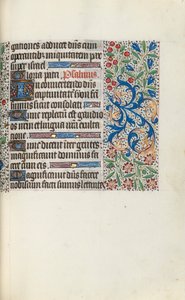 Rouen Kullanım Saatleri Kitabı: fol. 72r, c. 1470.