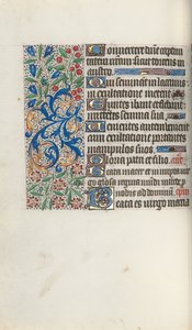 Rouen Kullanım Saatleri Kitabı: fol. 72v, c. 1470.