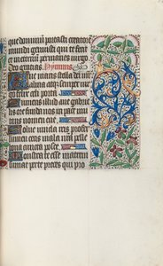 Rouen Kullanım Saatleri Kitabı: fol. 73r, c. 1470. by Master of the Geneva Latini
