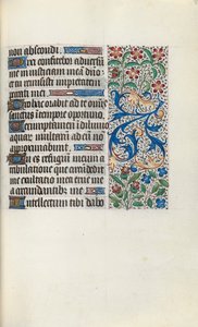 Rouen Kullanım Saatleri Kitabı: fol. 82r, c. 1470. by Master of the Geneva Latini