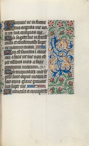 Rouen Kullanım Saatleri Kitabı: fol. 83r, c. 1470. by Master of the Geneva Latini