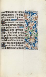 Rouen Kullanım Saatleri Kitabı: fol. 84r, c. 1470. by Master of the Geneva Latini