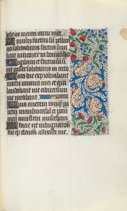 Rouen Kullanım Saatleri Kitabı: fol. 88r, c. 1470. by Master of the Geneva Latini