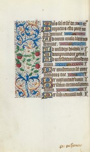 Rouen Kullanım Saatleri Kitabı: fol. 94v, c. 1470.
