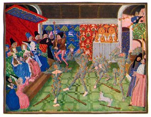 Fransız sarayında maskeli balo, 1393, 1470-1475.