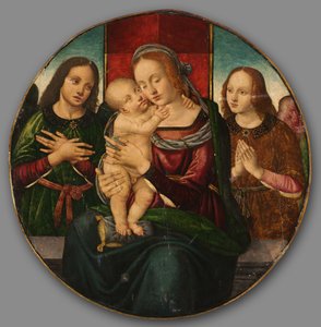 Meleklerle Bakire ve Çocuk, 1500