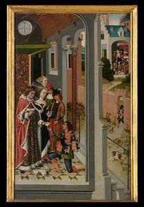 Aziz Ursula Efsanesinden Panel by Master of the Legend of St. Ursula