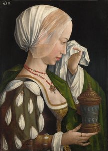 Magdalen Ağlayan, c. 1525 by Master of the Magdalen Legend,