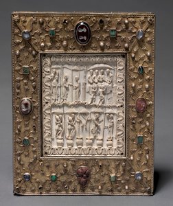 Kitap Şeklinde Anıtkabir, c. 1000. by Master of the Registrum Gregorii