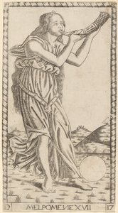 Melpomen by Master of the S Series Tarocchi