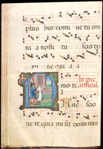 Aziz Peter hapishaneden kurtarıldı, f.58v, 15. yüzyılın sonlarından kademeli olarak (mürekkep, tempera ve parşömen üzerine altın varak) by Master of the Saluces Hours (attr. to)