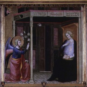 Müjde (panelde tempera)