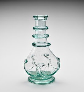 Dekantör, c.1841-43 (kurşunsuz cam) by Mathew (attr.to) Johnson
