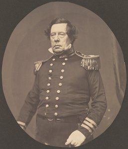[Amiral Matthew Calbraith Perry], 1856-58. by Mathew Brady
