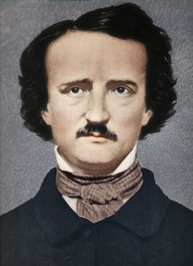Edgar Allan Poe, c1840, 1939 by Mathew B. Brady