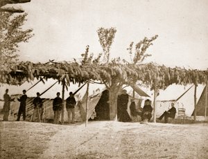 Genel Hastane, City Point, 1861-65 by Mathew B. Brady