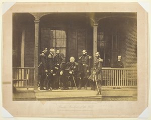 Korgeneral Scott, Genelkurmay Başkanı, ABD Ordusu ve Personeli, 1861. by Mathew Brady