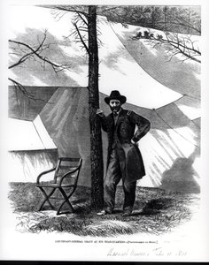 Korgeneral Ulysses S. Grant, Karargahında, 