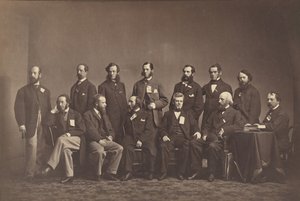 [New York Sağlık Komisyonu Üyeleri], yak. 1860. by Mathew Brady