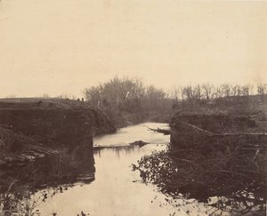Taş Köprü Harabeleri - Boğa Koşusu, 1862. by Mathew Brady