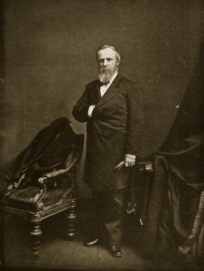 Rutherford B. Hayes, Başkan olarak göreve başlamadan önce, 1877 by Mathew B. Brady