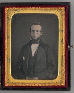 Oturan Bir Adamın İsimsiz Portresi, 1862. by Mathew Brady