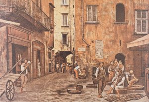 İtalya, Napoli, Piazzetta di Porto, Matteo Zampella by Matteo Zampella