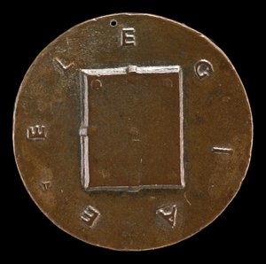 Kapalı Kitap [ters], c. 1446. by Matteo di Andrea de Pasti
