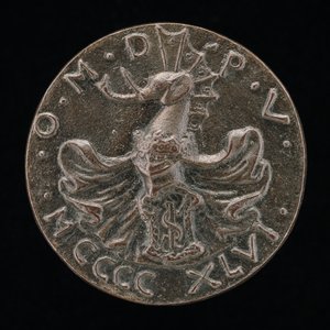 Kalkan, Miğfer, Fil arması ve Mantolama [ters], 1446. by Matteo di Andrea de Pasti