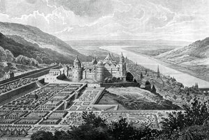 Heidelberg Kalesi, Almanya, 1620 1903.