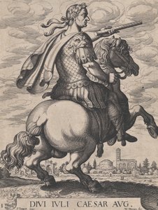 Levha 1: At Sırtında İmparator Julius Caesar, 