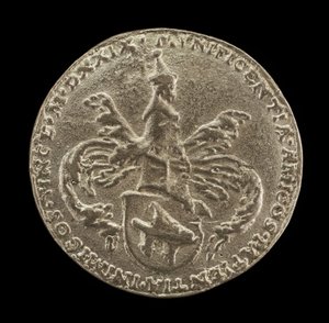 Silah Kalkanı, Kret ve Mantolama [ters], 1529.