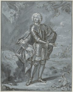 Zırhlı bilinmeyen bir adamın portresi by Mattheus Verheyden