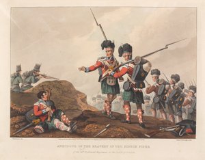 Anecdote of the bravery of the Scotch piper of the 71st Highland Regiment, at the Battle of Vimiero