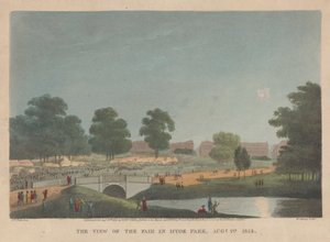 Hyde Park'taki Fuarın Görünümü, 1 Ağustos by Matthew Dubourg