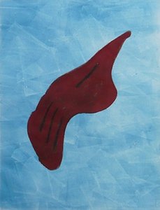 yaprak, 2009 (monotip) by Matthew Hilton