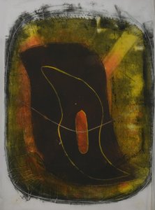 tabla iki, 2020 (linocut)