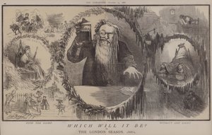 Hangisi Olacak? veya, The London Season 1868-9 (renkli taş) by Matthew
