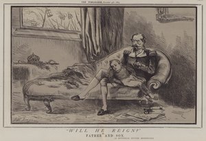 Hükümdar mı? veya, Baba ve Oğul (renkli taş) by Matthew