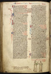 Frederick II ve İngiltere#39;li Isabella#39;nın Evliliği, Royal 14 C VII, f.123v by Matthew Paris