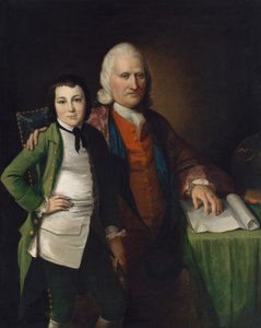 Cadwallader Colden ve Torunu Warren De Lancey, yak. 1772.