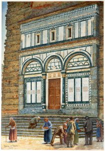 Fiesole Badia, Floransa, İtalya by Matthew Thomas Rooke