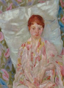 Genesende Frau (Paula May?) by Matthias May