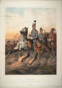 Buim Kontu Josip Jelacic, 1849 by Matthias Trentsensky