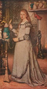 Asalı Kız, c1873 by Matthijs Maris