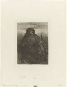 Manzaralı kadın by Matthijs Maris