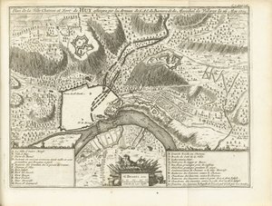 Beleg van Huy, 1705 S.A.E. Orduları tarafından kuşatılan Şehir Şatosu ve Huy Kalesi
