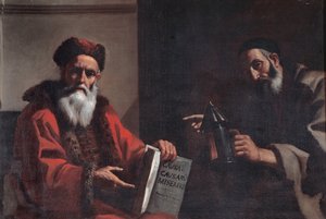Diogenes ve Platon, 1649