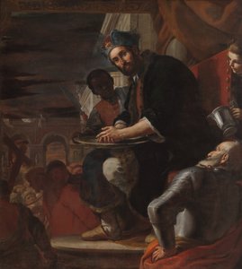 Ellerini Yıkanan Pilatus, 1663. by Mattia Preti